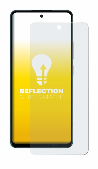 Immagine del dispositivo Oppo A58 4G con un'ampia varietà di protezioni per lo schermo.