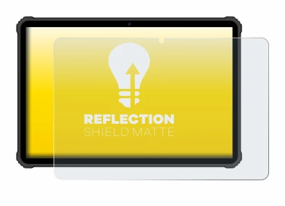 Immagine del dispositivo Oukitel RT5 con un'ampia varietà di protezioni per lo schermo.