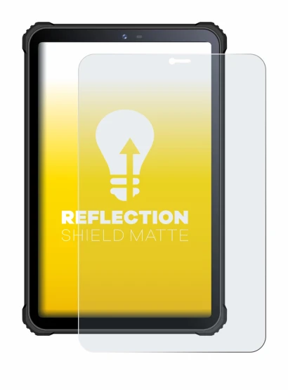Immagine del dispositivo Oukitel RT3 con un'ampia varietà di protezioni per lo schermo.