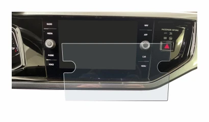 Immagine del dispositivo Volkswagen Polo VI Ready 2 Discover 8" con un'ampia varietà di protezioni per lo schermo.