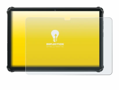 Immagine del dispositivo Oukitel RT7 Titan con un'ampia varietà di protezioni per lo schermo.