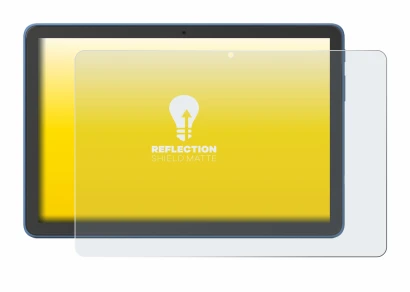 Immagine del dispositivo Amazon Fire HD 10 2023 (13a. Gen.) con un'ampia varietà di protezioni per lo schermo.