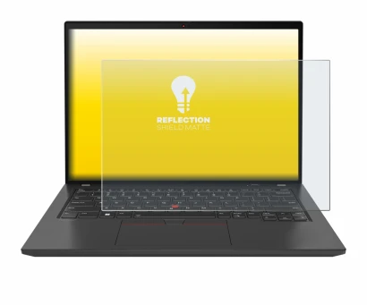 Immagine del dispositivo Lenovo ThinkPad T16 Gen 3 con un'ampia varietà di protezioni per lo schermo.