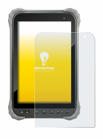 Immagine del dispositivo Juniper Systems Cedar CT8X2 con un'ampia varietà di protezioni per lo schermo.