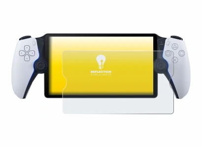 Immagine del dispositivo Sony Playstation Portal con un'ampia varietà di protezioni per lo schermo.