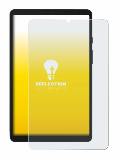 Immagine del dispositivo Samsung Galaxy Tab A9 WiFi con un'ampia varietà di protezioni per lo schermo.