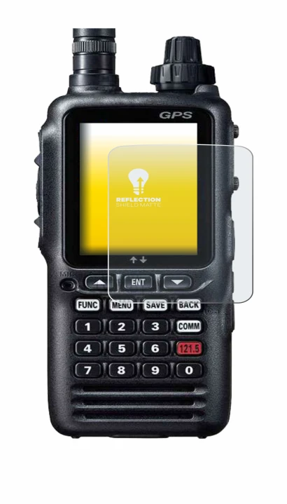 Immagine del dispositivo Yaesu FTA-850L con un'ampia varietà di protezioni per lo schermo.