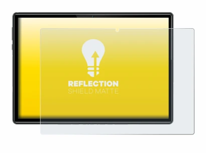 Immagine del dispositivo Doogee U10 con un'ampia varietà di protezioni per lo schermo.