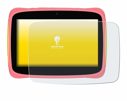 Immagine del dispositivo Blackview Tab 3 Kids con un'ampia varietà di protezioni per lo schermo.