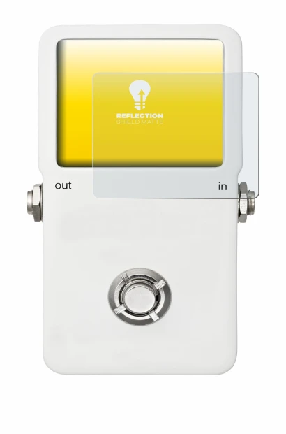 Immagine del dispositivo TC Electronic POLYTUNE con un'ampia varietà di protezioni per lo schermo.