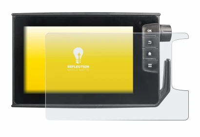 Immagine del dispositivo Valtra SmartTouch Terminal con un'ampia varietà di protezioni per lo schermo.