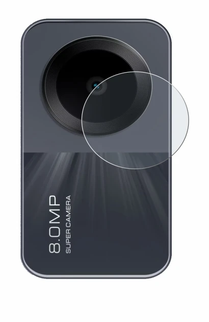 Immagine del dispositivo Xiaomi Redmi Pad SE (SOLO Camera) con un'ampia varietà di protezioni per lo schermo.