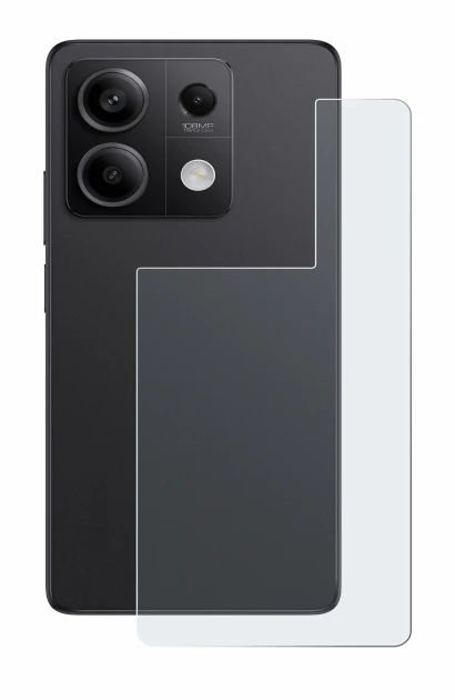 Immagine del dispositivo Xiaomi Redmi Note 13 Pro 5G (Posteriore) con un'ampia varietà di protezioni per lo schermo.
