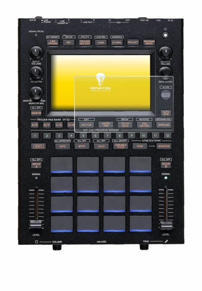 Immagine del dispositivo KORG KAOSS Replay con un'ampia varietà di protezioni per lo schermo.