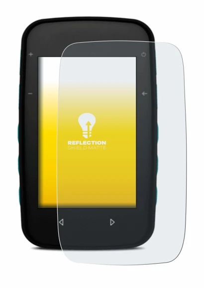 Immagine del dispositivo CompeGPS TwoNav Cross Plus con un'ampia varietà di protezioni per lo schermo.