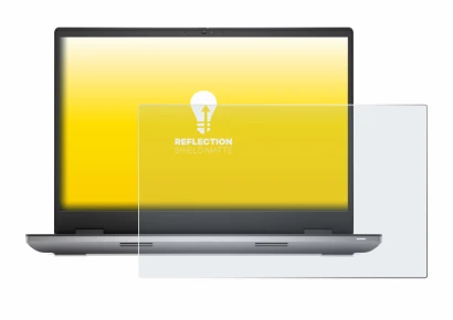 Immagine del dispositivo Dell Precision 7780 con un'ampia varietà di protezioni per lo schermo.