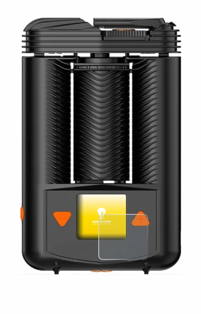 Immagine del dispositivo Storz & Bickel Mighty + con un'ampia varietà di protezioni per lo schermo.