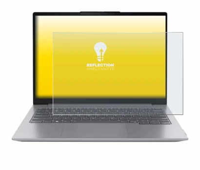 Immagine del dispositivo Lenovo ThinkBook 16 Gen 6 con un'ampia varietà di protezioni per lo schermo.