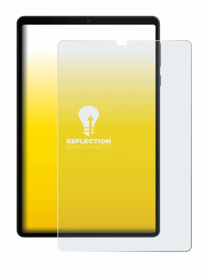 Immagine del dispositivo Lenovo Legion Tab con un'ampia varietà di protezioni per lo schermo.