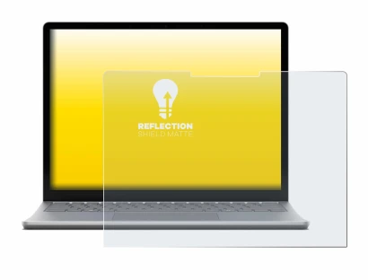 Immagine del dispositivo Microsoft Surface Laptop 6 15" con un'ampia varietà di protezioni per lo schermo.