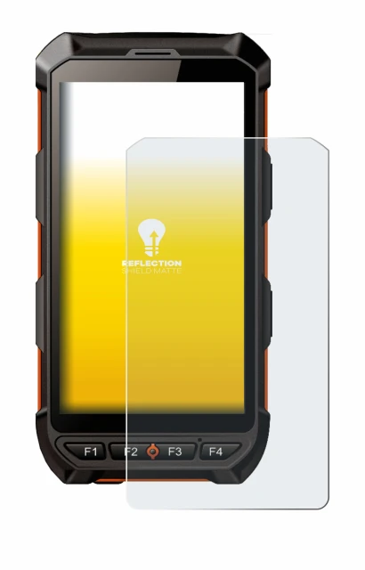 Immagine del dispositivo iDTronic C9 RED con un'ampia varietà di protezioni per lo schermo.