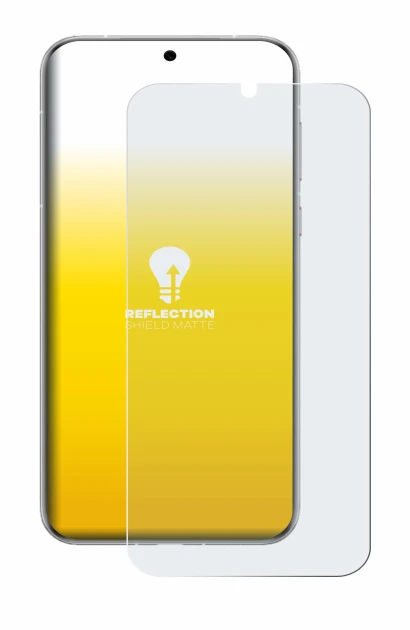 Immagine del dispositivo Huawei Pura 70 Pro con un'ampia varietà di protezioni per lo schermo.