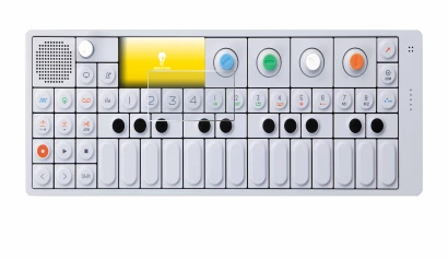 Immagine del dispositivo Teenage Engineering OP-1 Sampler & Controller con un'ampia varietà di protezioni per lo schermo.