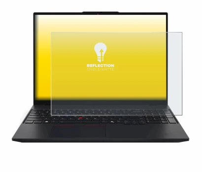 Immagine del dispositivo Lenovo ThinkPad L16 Gen 1 con un'ampia varietà di protezioni per lo schermo.