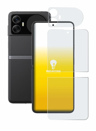Immagine del dispositivo Blackview Hero 10 (Fronte+Retro) con un'ampia varietà di protezioni per lo schermo.