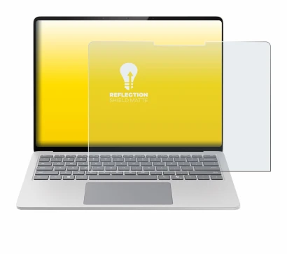 Immagine del dispositivo Microsoft Surface Laptop 7 15" con un'ampia varietà di protezioni per lo schermo.