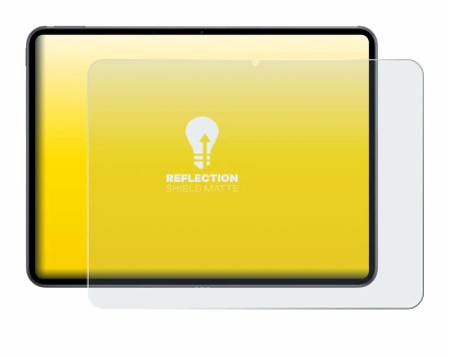 Immagine del dispositivo OnePlus Pad 2 con un'ampia varietà di protezioni per lo schermo.