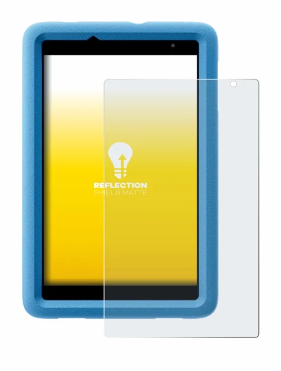 Immagine del dispositivo Blackview Tab A5 Kids con un'ampia varietà di protezioni per lo schermo.