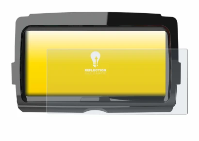 Immagine del dispositivo Harley Davidson Soundstream V2 con un'ampia varietà di protezioni per lo schermo.