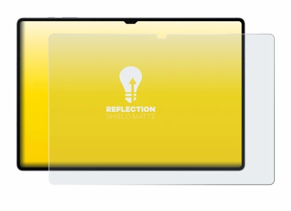 Immagine del dispositivo Samsung Galaxy Tab S10 Ultra WiFi con un'ampia varietà di protezioni per lo schermo.