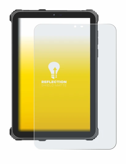 Immagine del dispositivo Oukitel RT3 Pro con un'ampia varietà di protezioni per lo schermo.