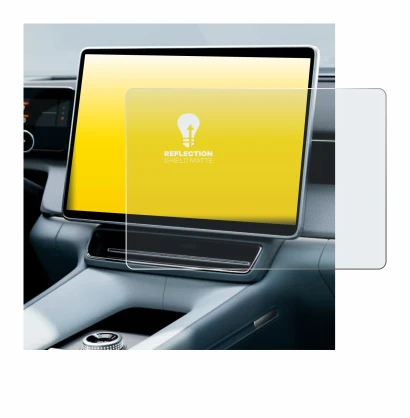 Immagine del dispositivo Polestar 4 2025 con un'ampia varietà di protezioni per lo schermo.