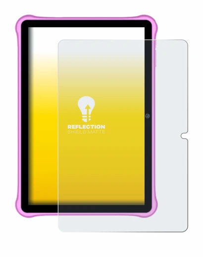 Immagine del dispositivo Blackview Tab A7 Kids con un'ampia varietà di protezioni per lo schermo.