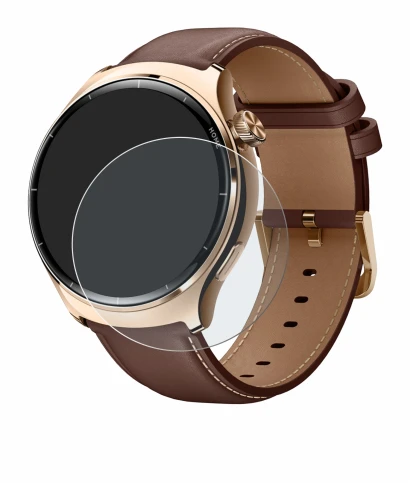 Immagine del dispositivo Xiaomi Mibro Lite 3 Pro con un'ampia varietà di protezioni per lo schermo.