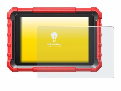Immagine del dispositivo Launch X-431 PROS Elite Pro 5 con un'ampia varietà di protezioni per lo schermo.