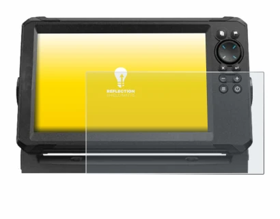 Immagine del dispositivo Lowrance Eagle 9 con un'ampia varietà di protezioni per lo schermo.
