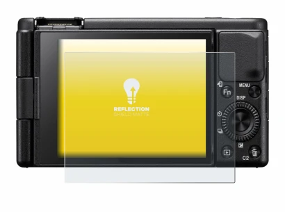 Immagine del dispositivo Sony ZV-1A con un'ampia varietà di protezioni per lo schermo.
