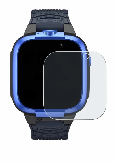 Immagine del dispositivo Xiaomi Mibro Kids Z3 con un'ampia varietà di protezioni per lo schermo.