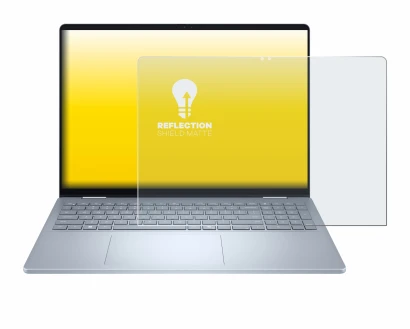 Immagine del dispositivo Dell 16 Plus-2-in-1 con un'ampia varietà di protezioni per lo schermo.