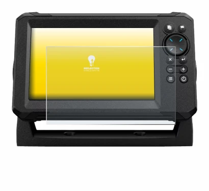 Immagine del dispositivo Lowrance Eagle 7 con un'ampia varietà di protezioni per lo schermo.