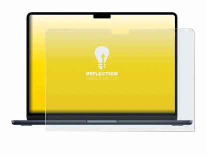 Immagine del dispositivo Apple MacBook Air 13" M4 2025 con un'ampia varietà di protezioni per lo schermo.