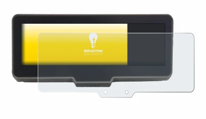 Immagine del dispositivo KTM 990 Duke R 2025 con un'ampia varietà di protezioni per lo schermo.