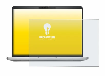 Immagine del dispositivo Dell Pro 13 Plus Laptop con un'ampia varietà di protezioni per lo schermo.