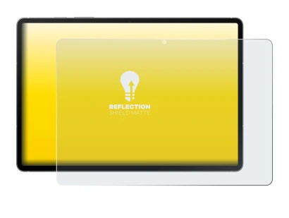 Immagine del dispositivo Samsung Galaxy Tab S10 FE 5G con un'ampia varietà di protezioni per lo schermo.