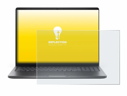 Immagine del dispositivo Dell Pro 16 PC16250 con un'ampia varietà di protezioni per lo schermo.