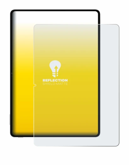 Immagine del dispositivo Honor Pad V9 con un'ampia varietà di protezioni per lo schermo.